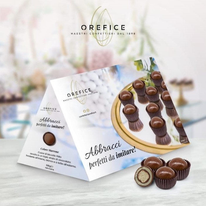 Abbracci Confetteria Orefice - Cacao 500gr