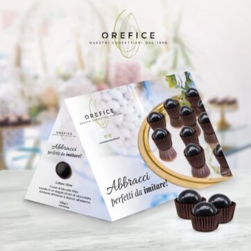 Abbracci Confetteria Orefice - Nero 500gr