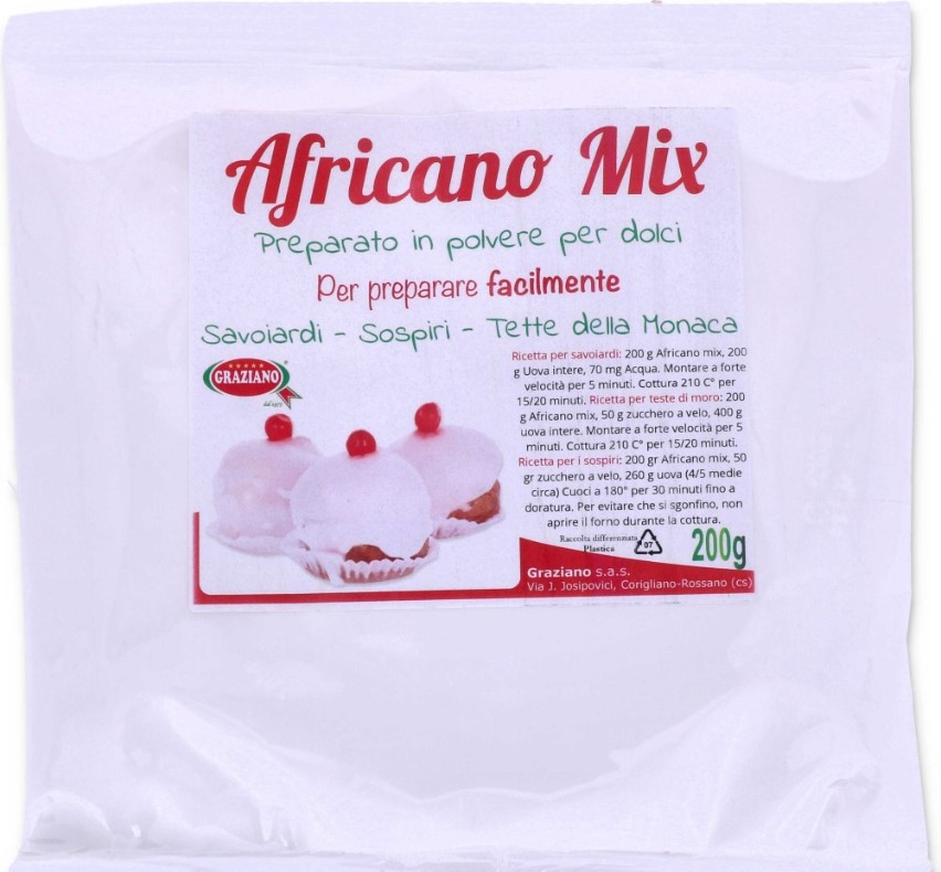 Africano Mix - Preparato Per Dolci Sospiri 200G