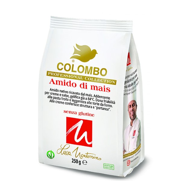 Confezione apri e chiudi di Amido di mais da 250gr