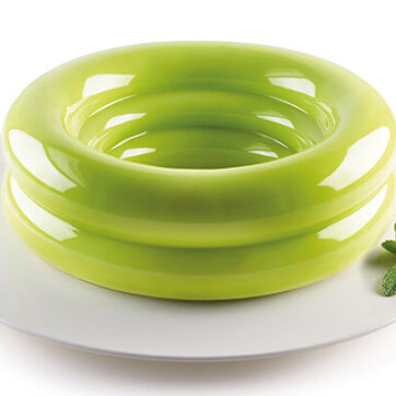 Stampo in silicone per torta Arena con effetto tridimensionale dimensioni Ø 220 h 70 mm Volume: 1700 ml;