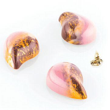 Stampo per tavolette di cioccolato in materiale plastico altamente resistente Dimensioni 29x41 h14mm