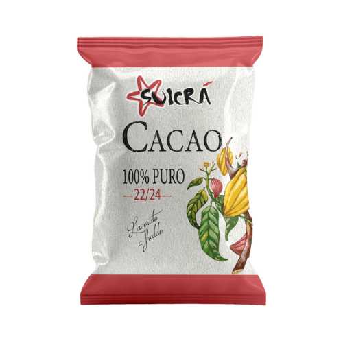 Cacao 100% Puro Amaro In Polvere 22/24 Suicrà 1Kg