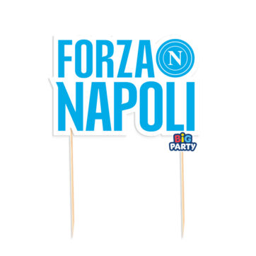 Cake Topper SSC Napoli In Carta