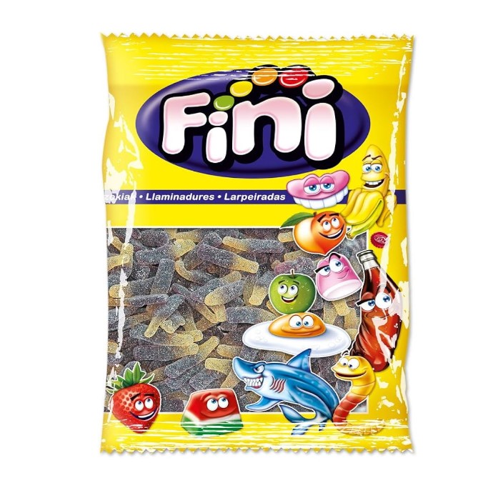 Caramelle Gommose Bottiglia Cola Frizzante - Fini - 1 kg