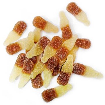 Caramelle Gommose Bottiglia Cola Frizzante Zuccherate - Fini - 1 kg