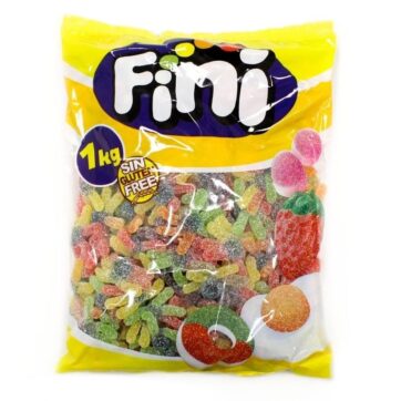 Caramelle Gommose Polpo Frizzante - Fini - 1 kg
