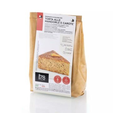 Preparato In Polvere Per Torta Alle Mandorle E Carote - Carrot Cake 400G