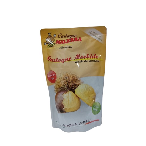 Confezione di Castagne cotte al vapore da 100g