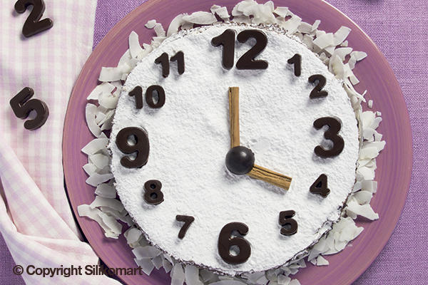 ZHUOJIE Stampo In Silicone Per Lecca-lecca Con Numeri (0-9), Per Torte, Fondente E Cioccolato, Tipo B