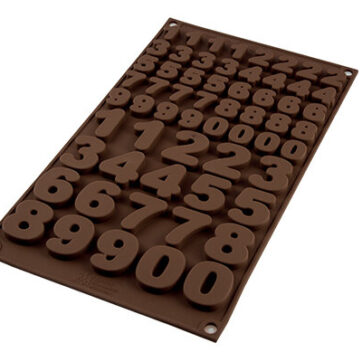 Stampo in silicone per cioccolatini Choco 123 per realizzare numeri