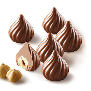 Stampo in silicone per cioccolatini Choco Flame Misure: Ø27