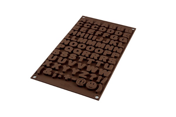 SF169-Choco ABC Stampo In Silicone Per Cioccolatini Lettere - Cake