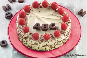 Stampo in silicone per cioccolatini Choco ABC per realizzare lettere