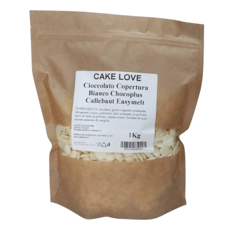NEW Easymelt - Surrogato Copertura Bianco Chocoplus Callebaut - immagine 4