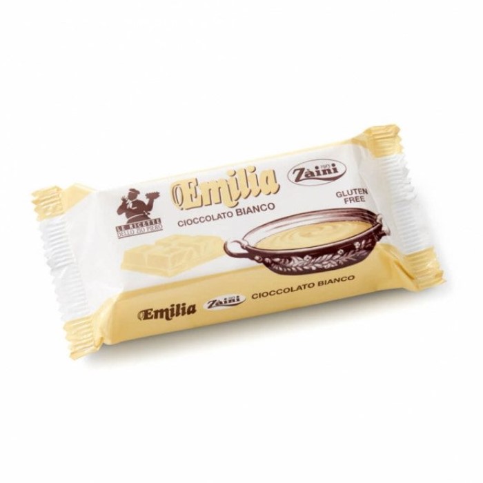 Zaini - Cioccolato Emilia Blocco Bianco 140GR