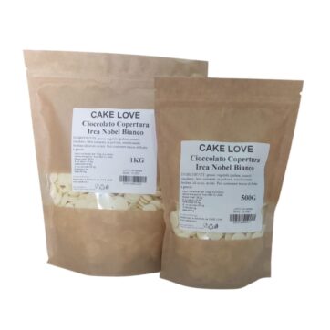 Surrogato Cioccolato Copertura Irca Nobel Bianco -Cake Love