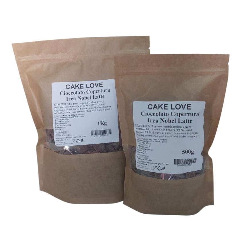Surrogato Cioccolato Copertura Irca Nobel Latte - immagine 4