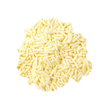 Confezioni di codette di cioccolato bianco da 250gr e 1 kg