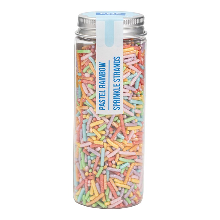 Pastel Rainbow Strands - Codette Di Zucchero Pastello 75gr PME