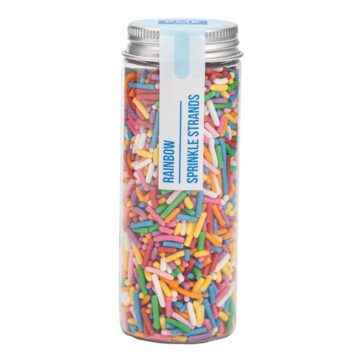 Rainbow Strands - Codette Di Zucchero Arcobaleno - 75gr PME