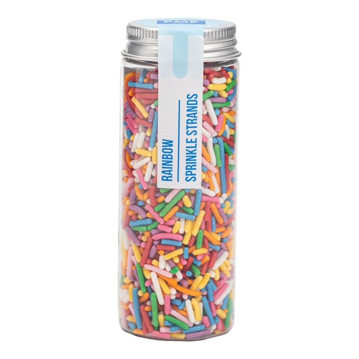Rainbow Strands - Codette Di Zucchero Arcobaleno - 75gr PME