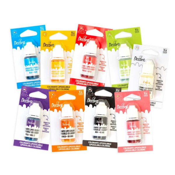 Dosatore con tappo di colorante liquido liposolubile da 15gr