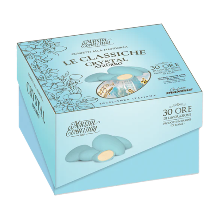 Confetti Alla Mandorla Crystal Almond Celesti 500gr