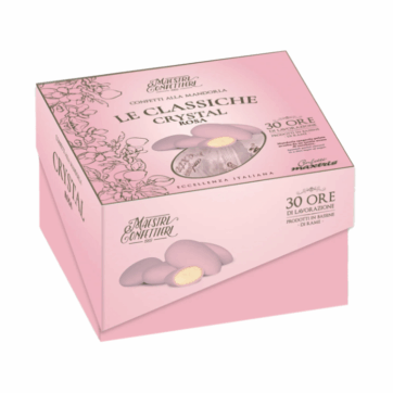 Confetti Alla Mandorla Crystal Almond Rosa 500gr