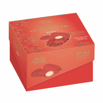 Confetti Alla Mandorla Crystal Almond Rosso 500gr