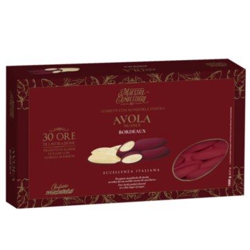 Confetti Avola Nuance Bordeaux Maxtris 1 Kg