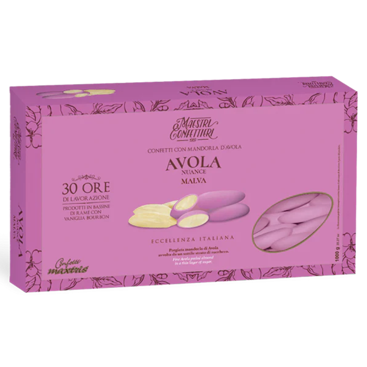 Confetti Avola Nuance Malva Maxtris 1 Kg