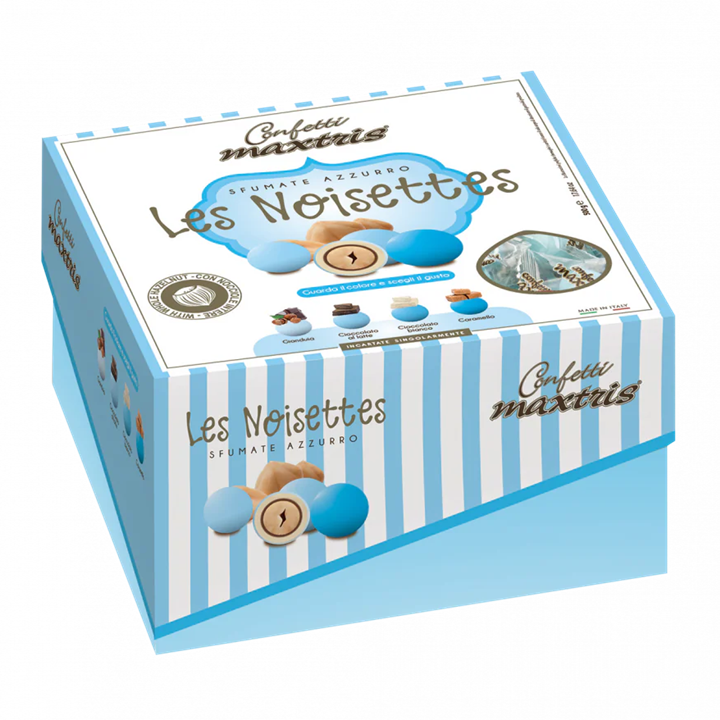 Confetti Dolce Evento Les Noisettes Sfumati Celeste Maxtris - 500gr