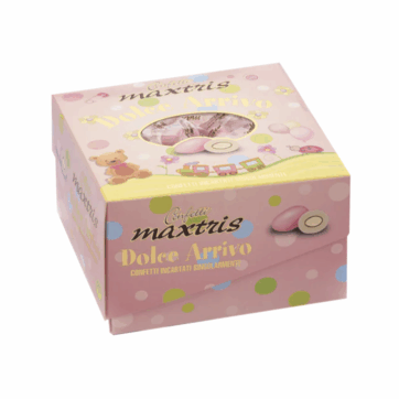Confetti Dolce Arrivo Maxtris Rosa - 500gr