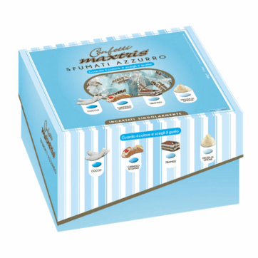 Confetti Dolce Arrivo Maxtris Sfumati Celeste 500gr