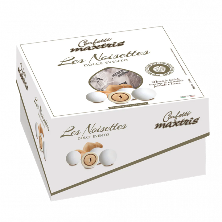 Confetti Dolce Evento Les Noisettes Bianchi Maxtris - 500gr