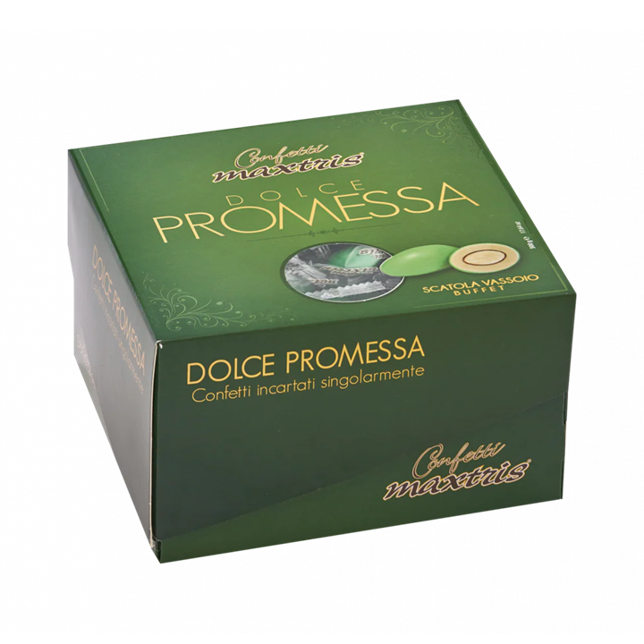 Confetti Dolce Promessa Maxtris Verde - 500gr