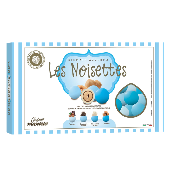Confetti Les Noisettes Sfumate Azzurro Maxtris - 1 Kg