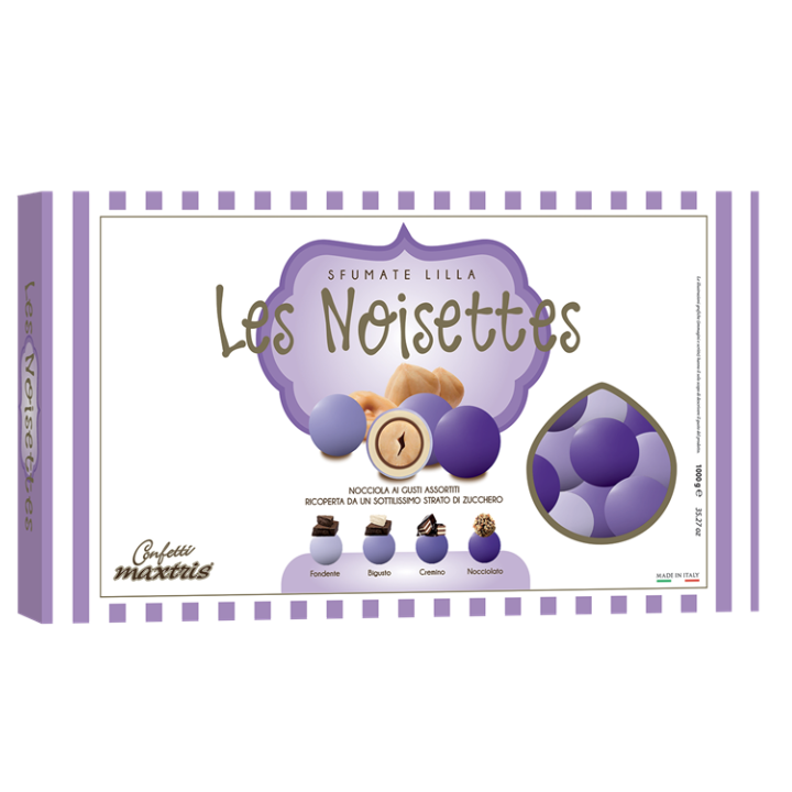 Confetti Les Noisettes Sfumato Lilla Maxtris - 1 Kg