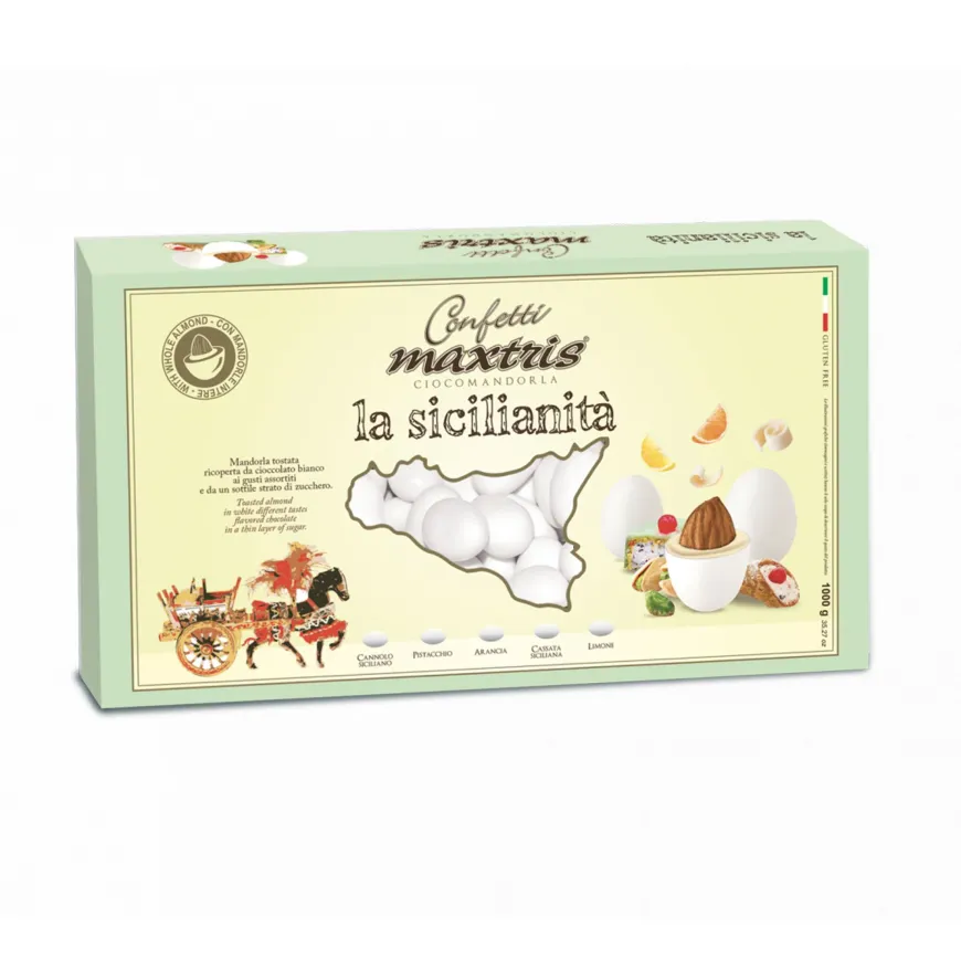 Confetti Maxtris Sicilianità Bianco – 1Kg