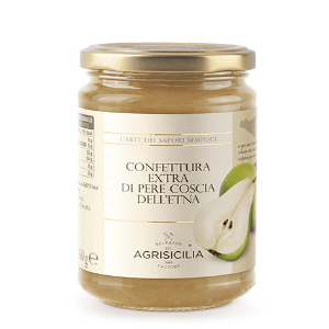 Barattolo di confettura Pera Coscia dell'Etna da 360gr
