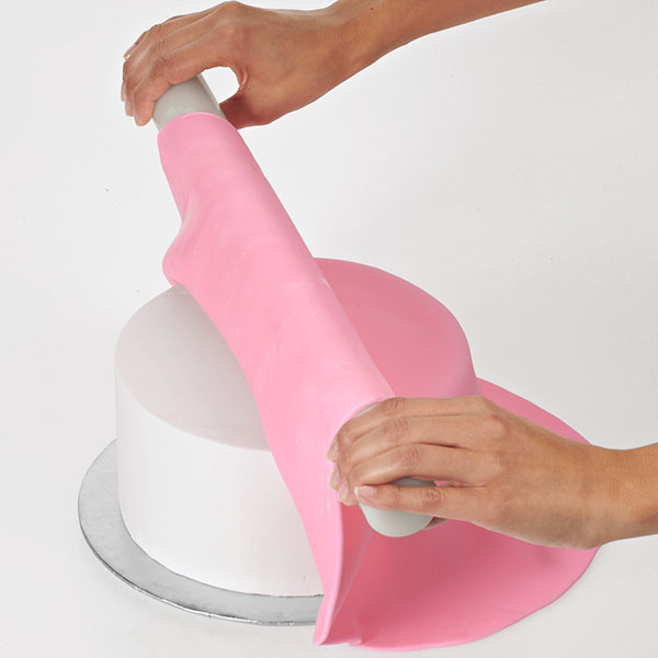 Vendita Pasta di zucchero rosa pronta per coperture e modellaggio