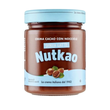 Crema Spalmabile Cacao E Nocciole Senza Latte Nutkao 350Gr