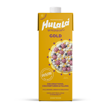 Crema Vegetale Hulalà Gold - Speciale Pasticceria 1LT - UHT Senza Lattosio