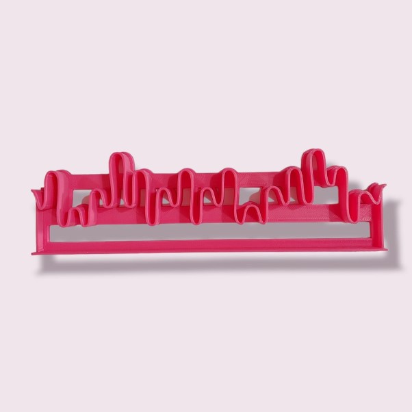 Cutter effetto Colatura - Drip dimensioni: 206 x 60 mm