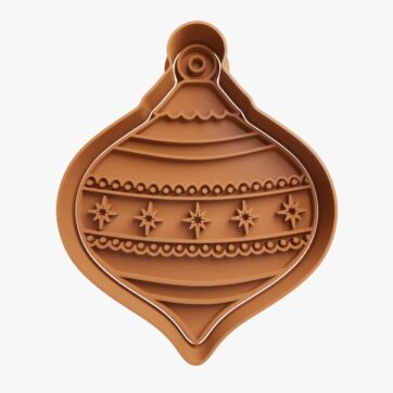 Cookies Cutter - Tagliapasta Palline Di Natale Fantasia