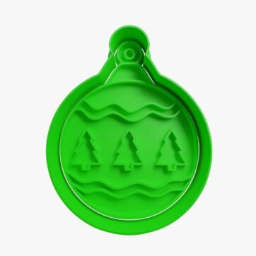 Cookies Cutter - Tagliapasta Pallina Di Natale Pino