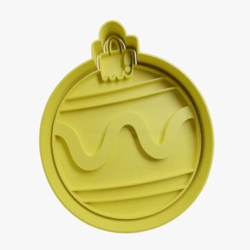 Cookies Cutter - Tagliapasta Palline Di Natale Ondulata