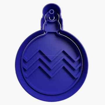 Cookies Cutter - Tagliapasta Pallina Di Natale ZIG ZAG