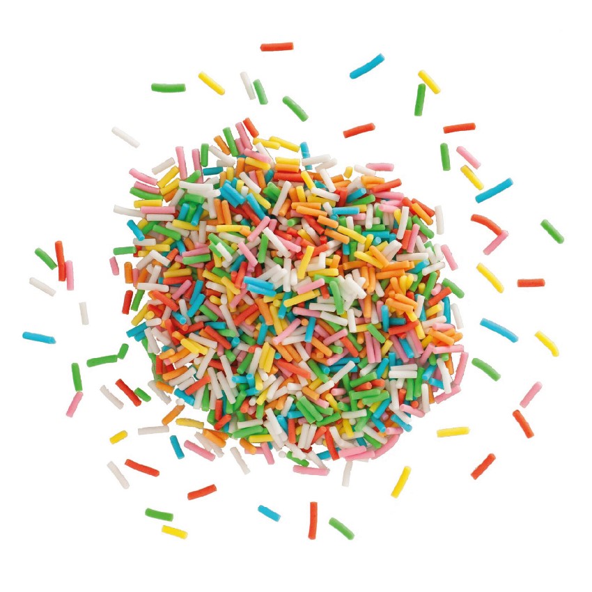 Dekora Sprinkless mix bastoncini di zucchero colorati 100g 1
